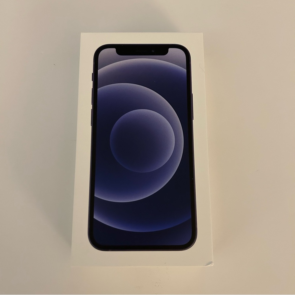 iPhone 12 MINI BOX Only Black